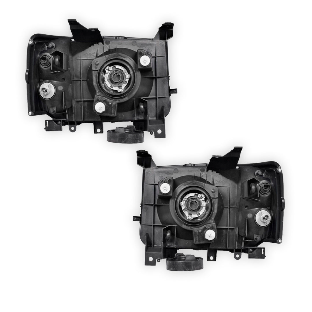 Ford Ranger PJ (2006 - 2009) Chrome OEM Style Headlights LH + RH