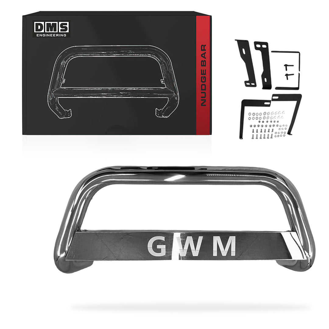 GWM Cannon (2020 - 2024) Stainless Steel Nudge Bar