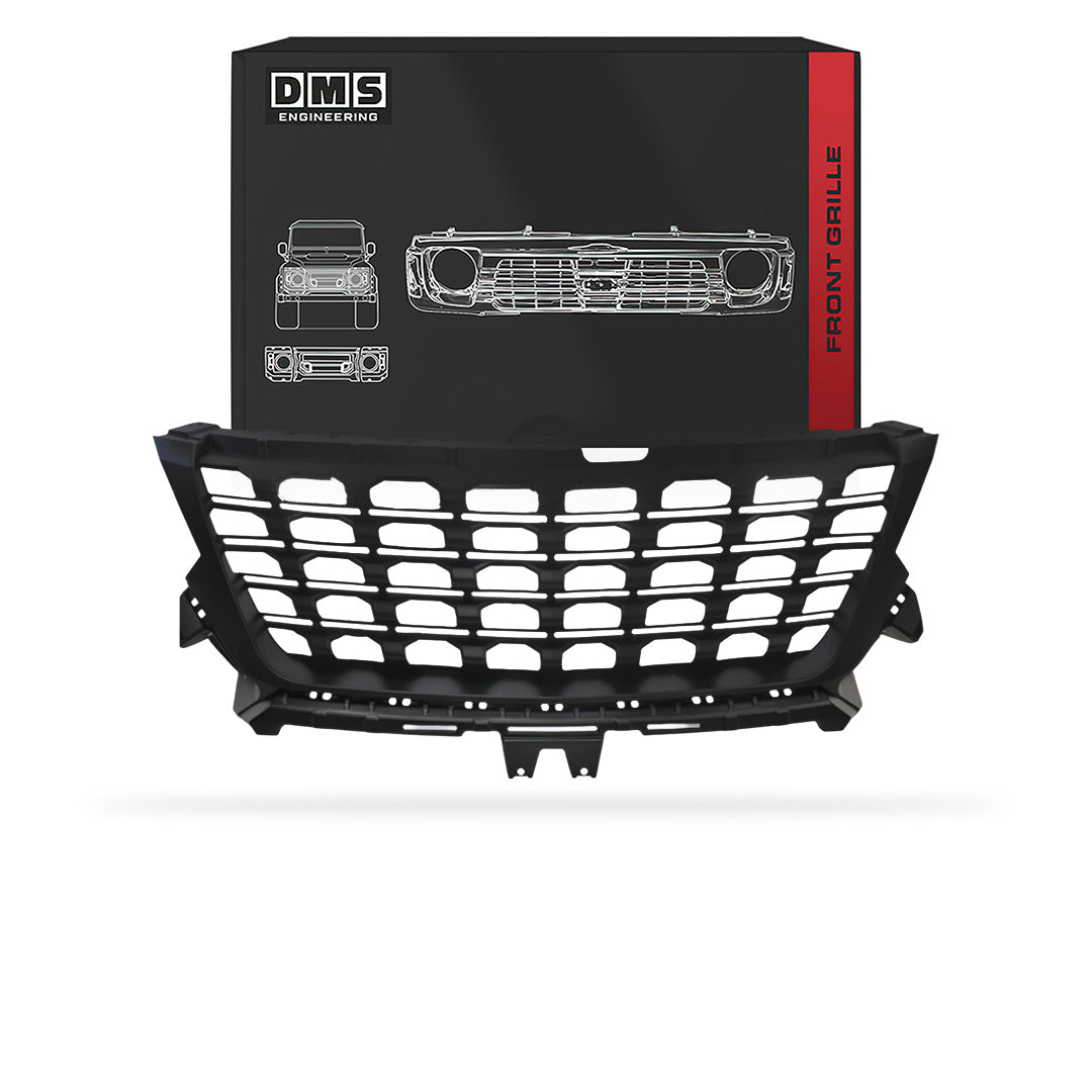 Holden Colorado RG (2016 - 2020) Matte Black Mesh Front Bumper Cover Grille