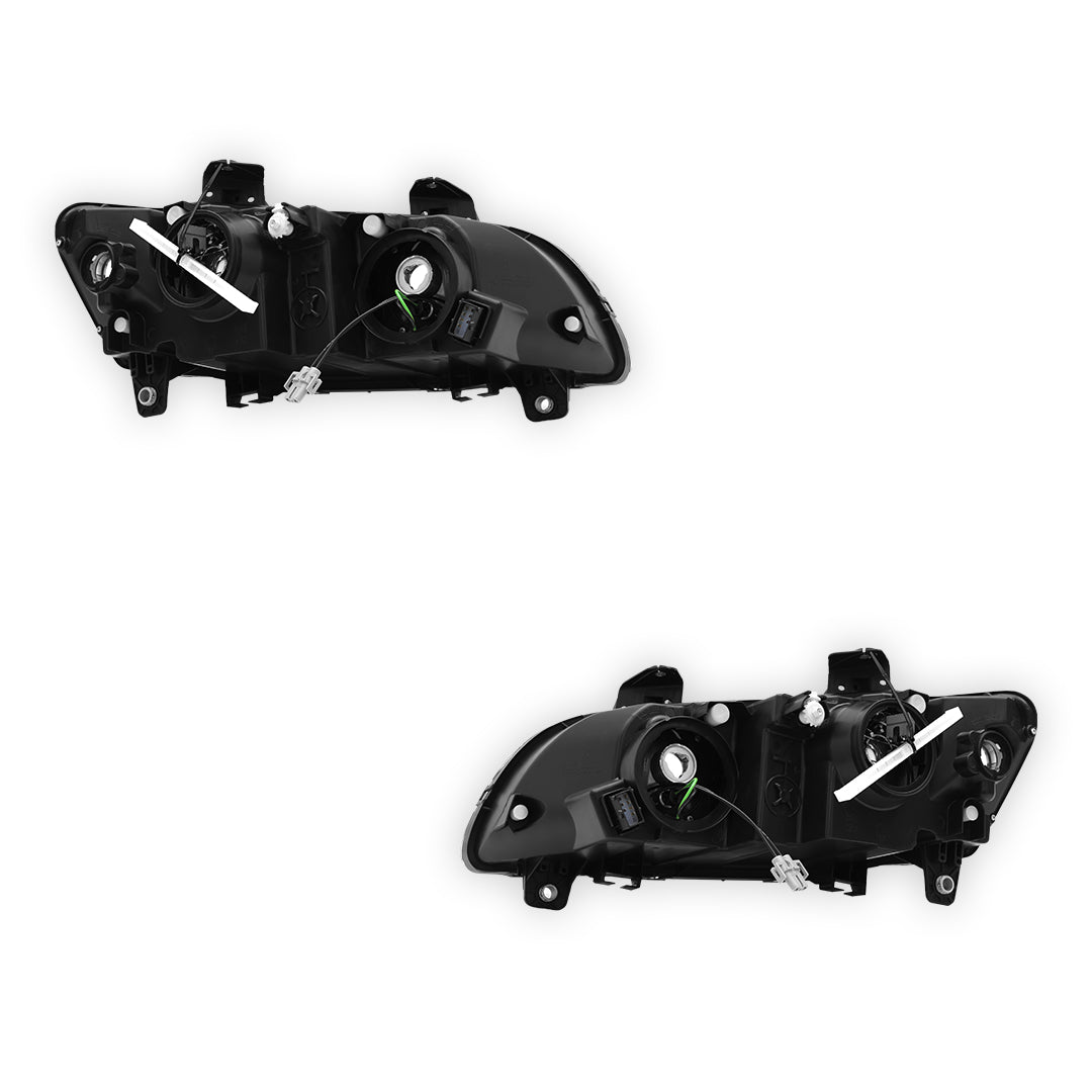 Holden Commodore VE Series 2 (2010 - 2013) BLACK Series Projector OEM Style Headlights LH + RH