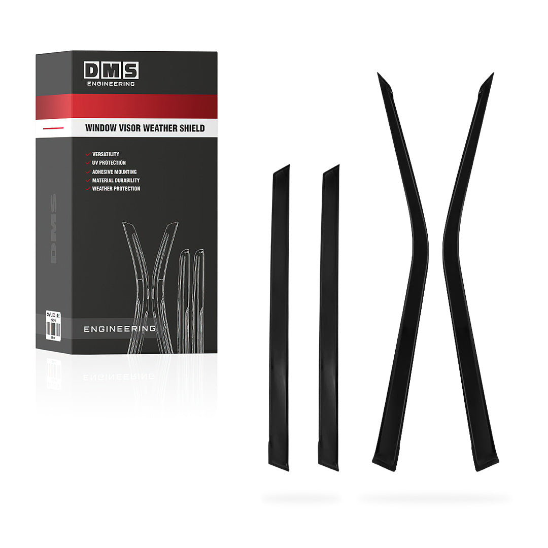 Nissan Patrol Y62 (2012 - 2024) Front and Rear Window Visor Weather Shields