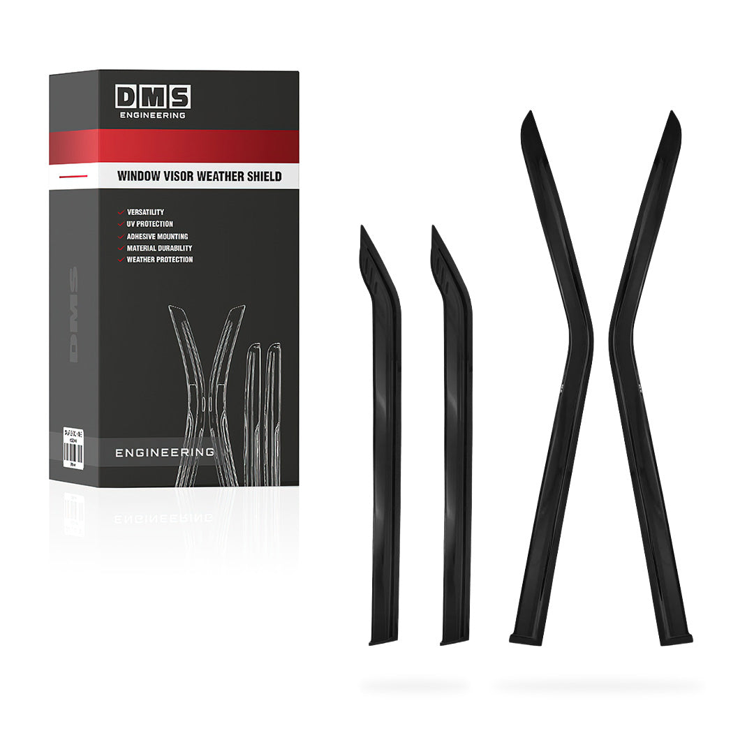 Suzuki Ignis MF (2016 - 2025) Front and Rear Window Visor Weather Shields