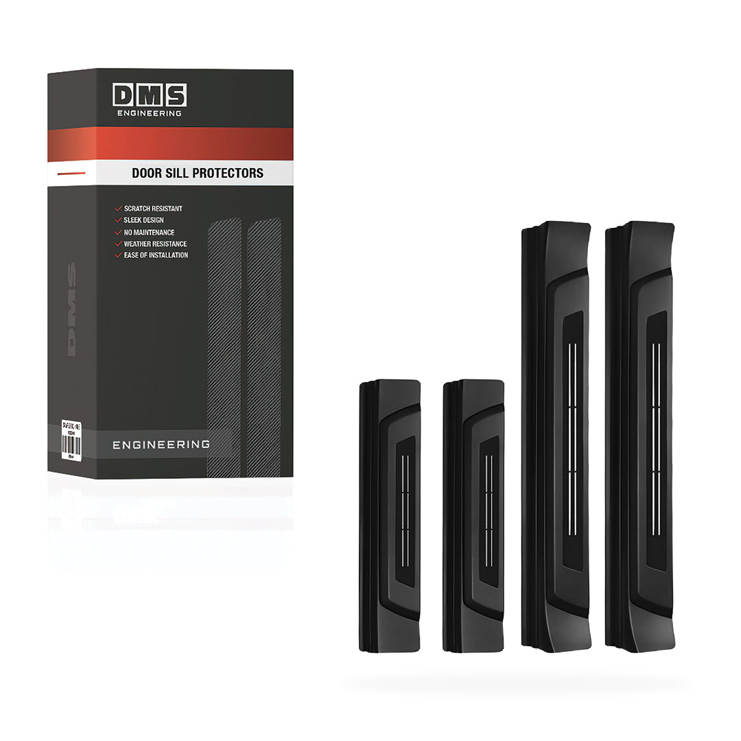 Toyota HiLux N80 (2015 - 2025) ABS Door Sill Anti-Scratch Scuff Protectors Complete Set