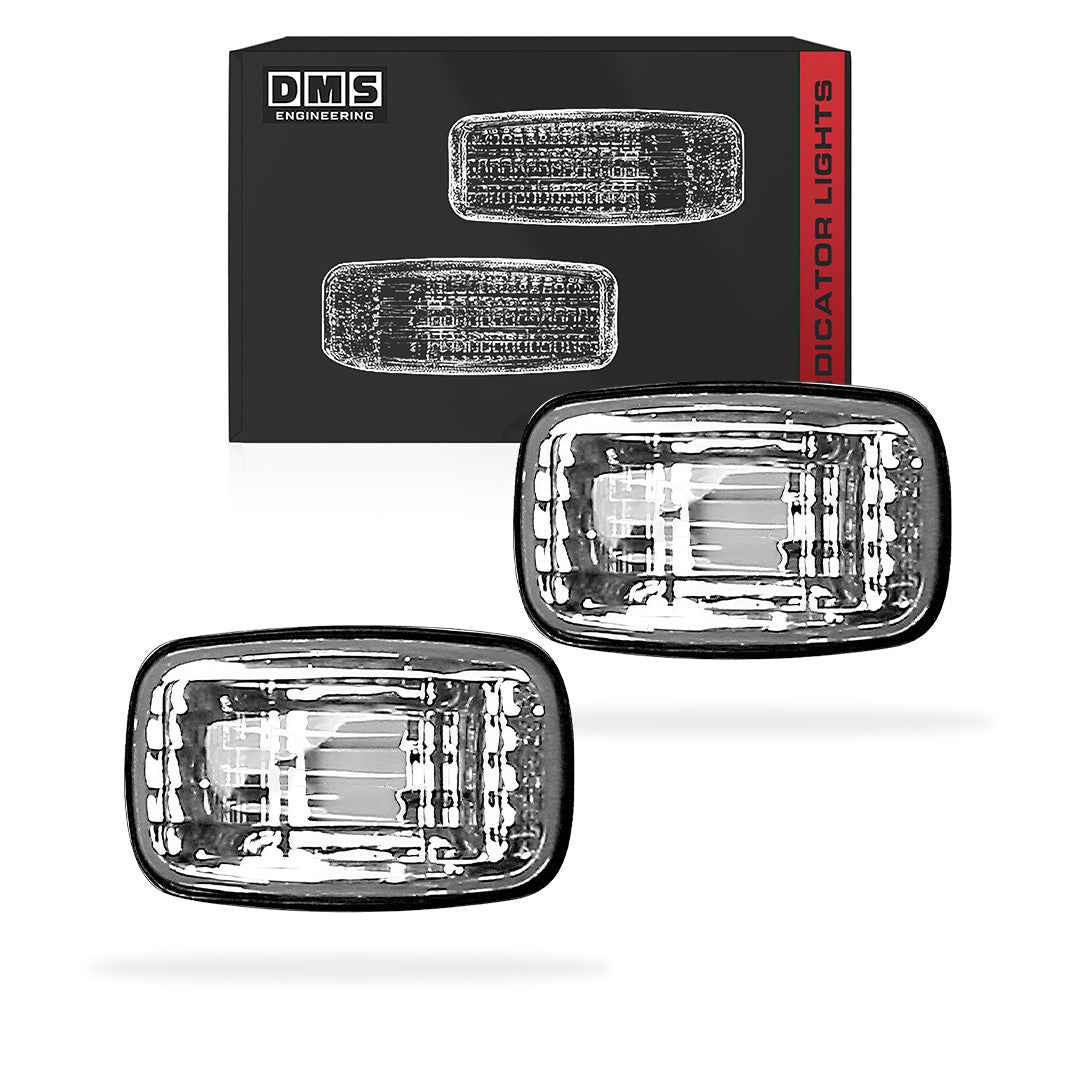 Toyota Hilux N60 (2001- 2005) Side Guard Indicator Light Pair Clear Repeater Lens