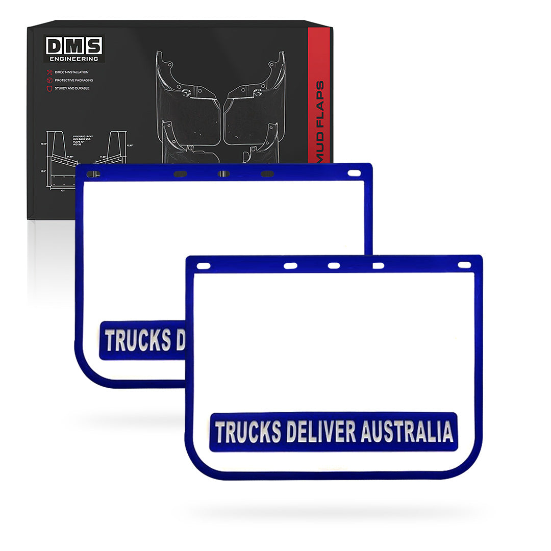 Universal 455mm x 610mm Semi Truck Mud Flaps