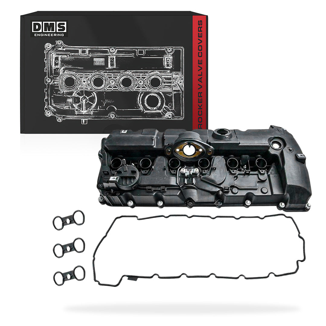 BMW 3 Series E90 / E91 / E92 (2005 - 2013) 2.5L / 3.0L Valve Rocker Cover + Gasket Complete Set