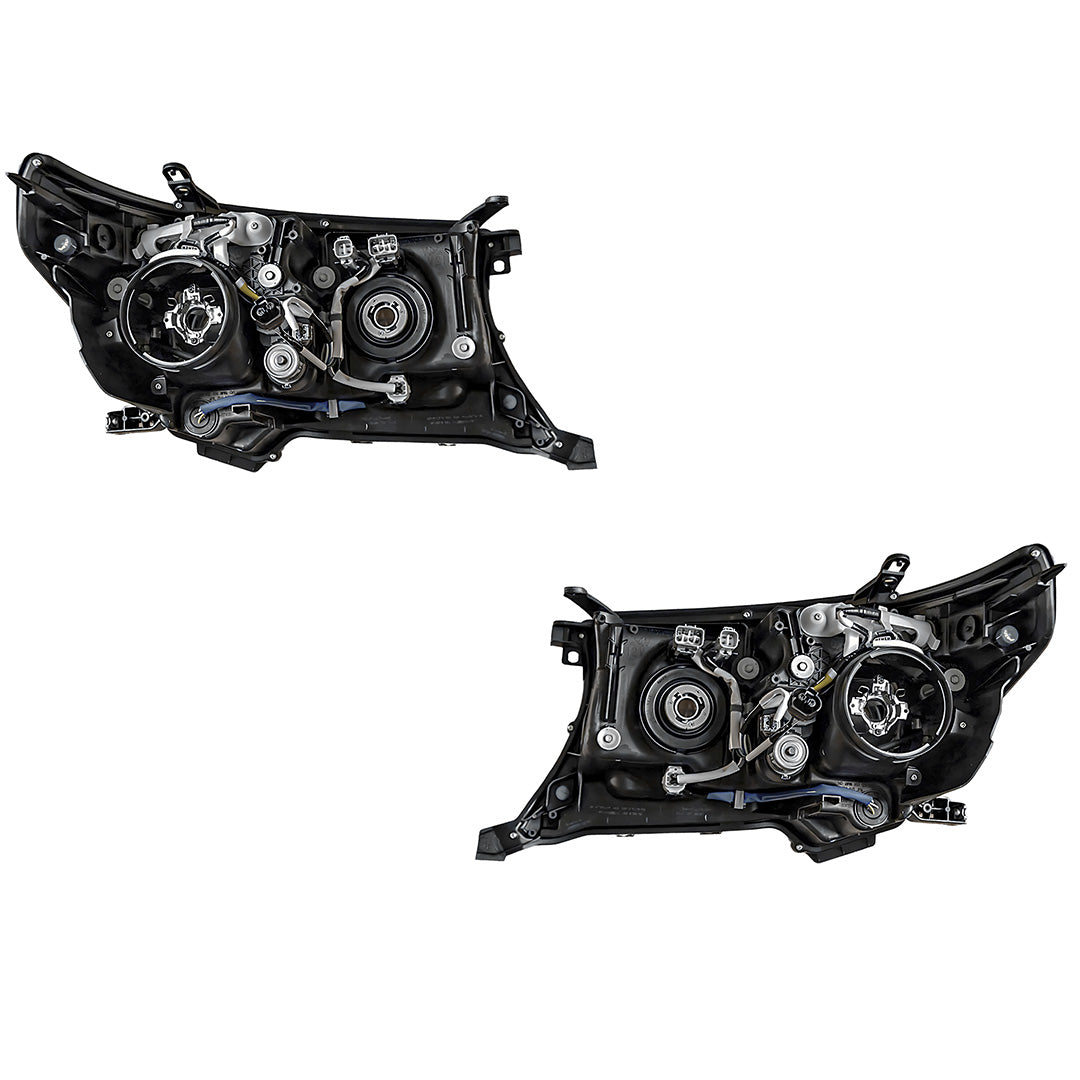Toyota LandCruiser 200 Series (2012 - 2015) OEM Style Headlights LH + RH