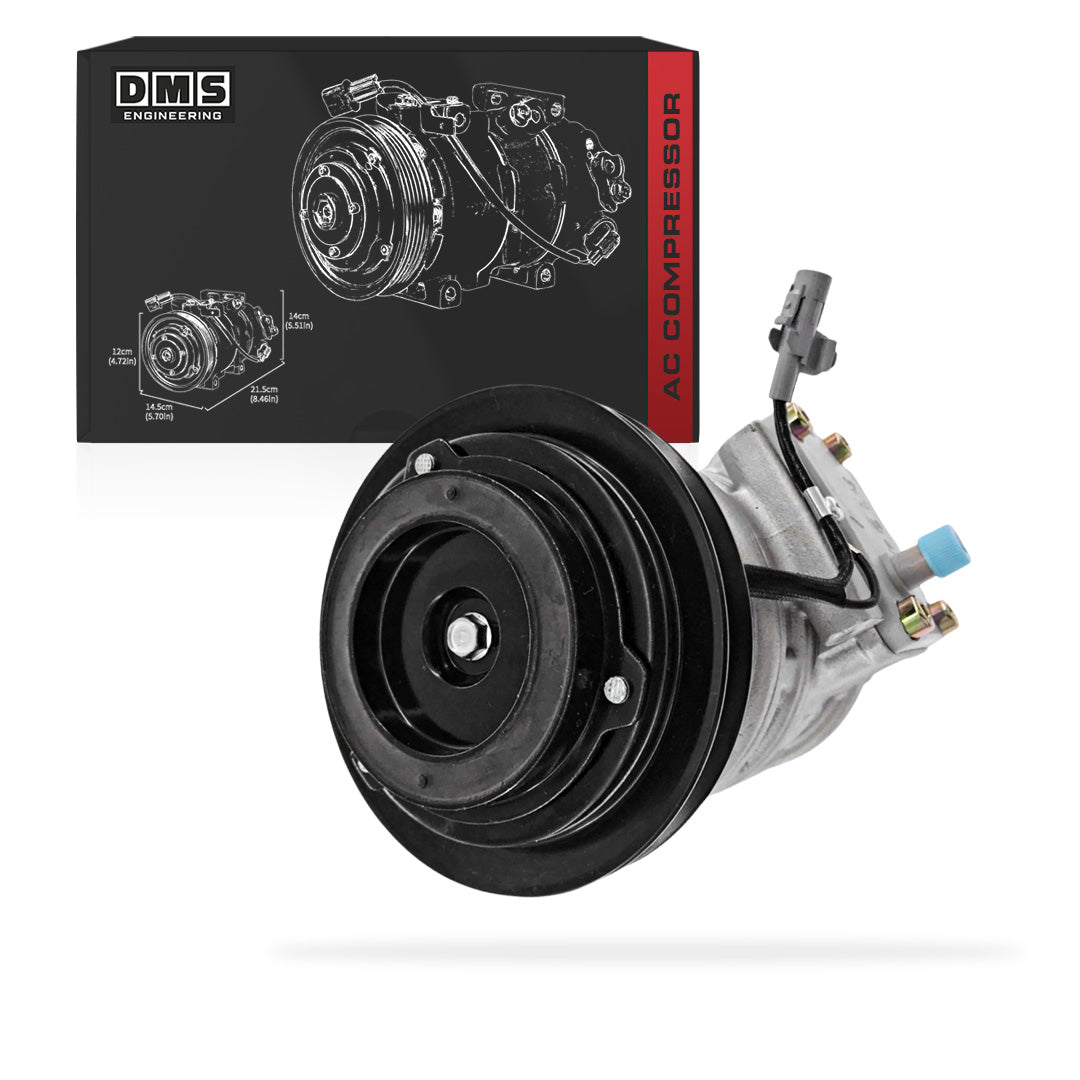 Toyota LandCruiser 70 / 73 / 75 / 78 / 79 / 80 Series (1984 - 2007) 2.4L / 4.0L / 4.2L / 4.5L AC Compressor + Clutch Assembly