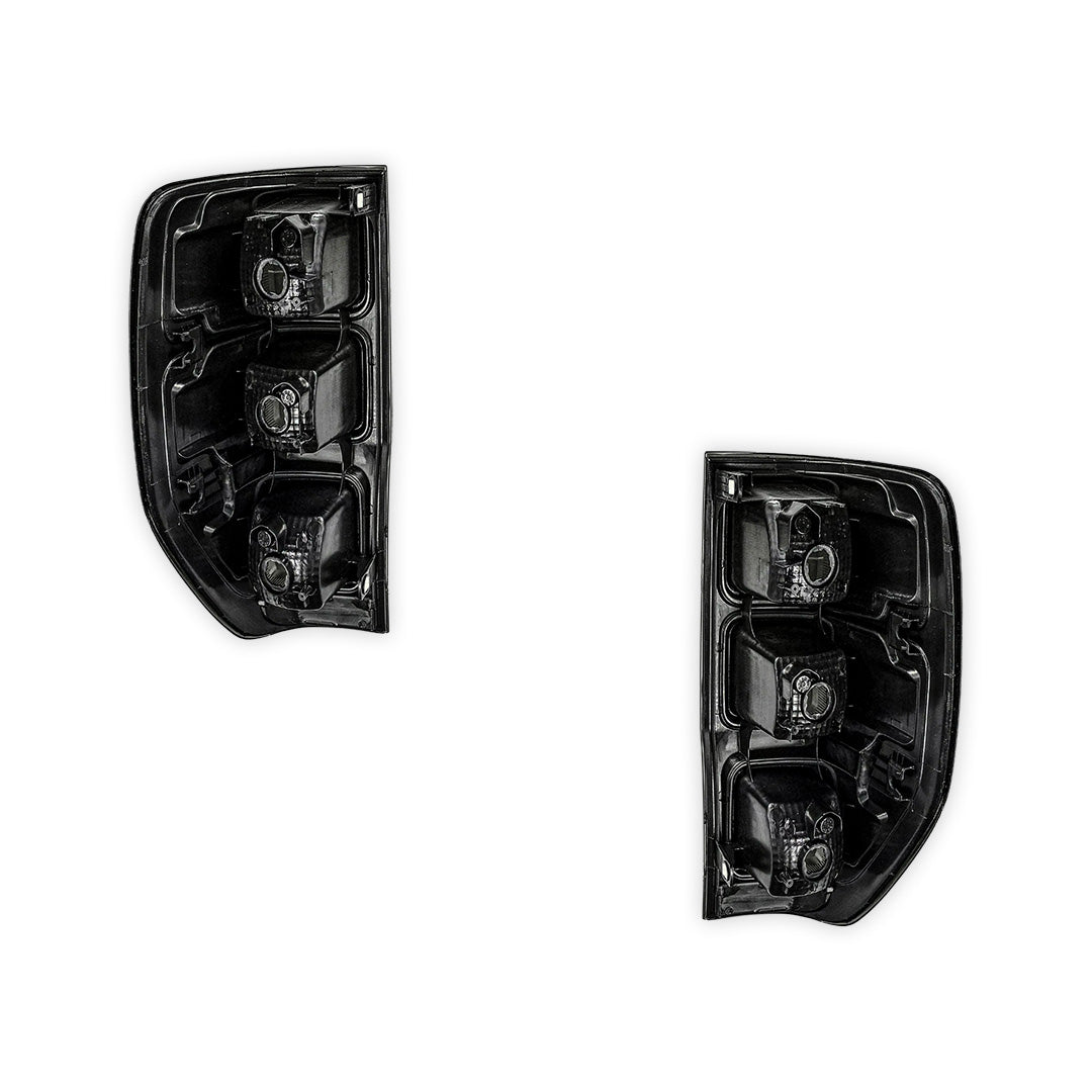 Ford Ranger PX MK1 / MK2 (2011 - 2018) Smoked Black Tail Lights LH + RH