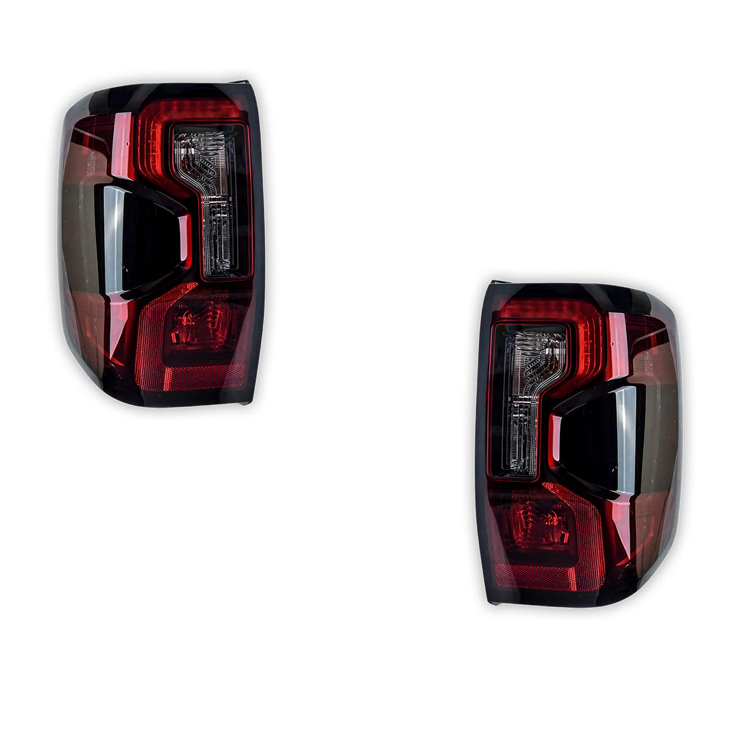Ford Ranger T9 PY (2022 - 2023) Smoked LED Tail Lights LH + RH