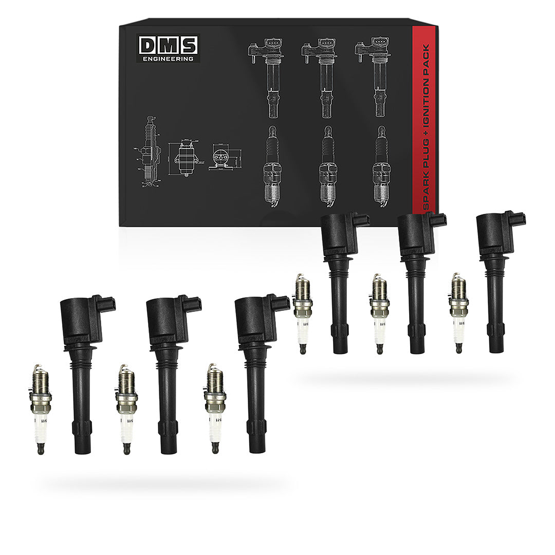 Ford Falcon BA / BF / FG (2002 - 2011) 4.0L Ignition Coils and Spark Plugs Complete Set