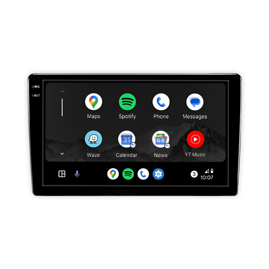 Ford Falcon XD / XE / XF / XH / XG (1979 - 1996) 10.1" Single DIN Wireless Android 16 Head Unit for Apple CarPlay / Android Auto