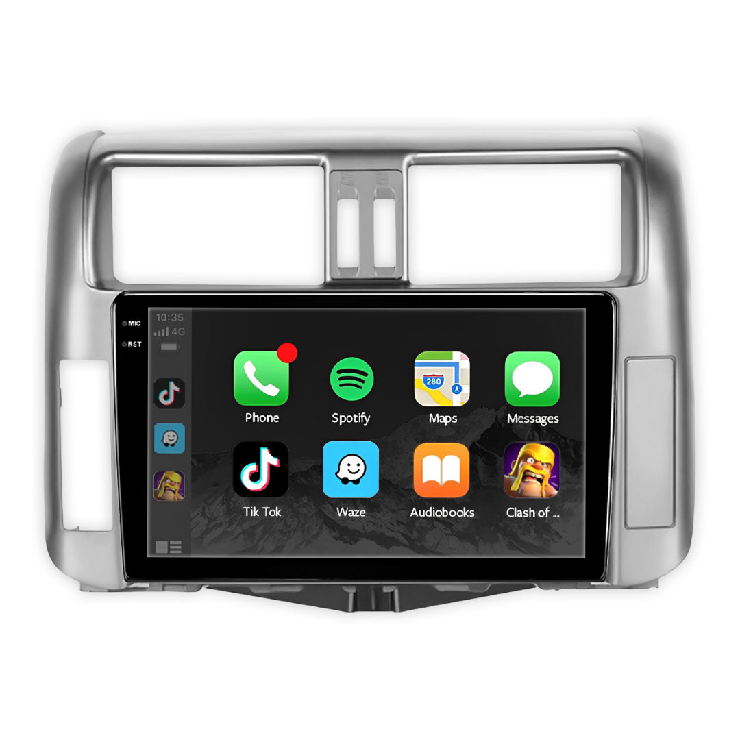 Toyota LandCruiser Prado 150 Series (2009 - 2013) 9" 13.3" Wireless Android 16 Head Unit for Apple CarPlay / Android Auto