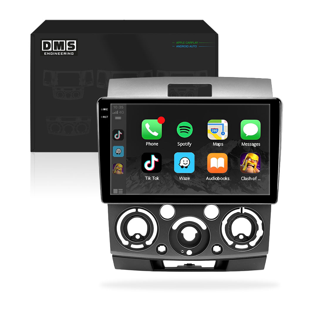 Mazda BT-50 UN (2006 - 2011) 9" 13.3" Wireless Android 16 Head Unit for Apple CarPlay / Android Auto