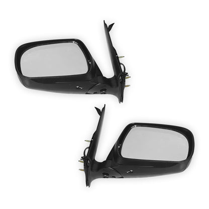 Toyota HiLux N70 2WD / 4WD (2005 - 2015) Black Electric Door Mirrors LH + RH