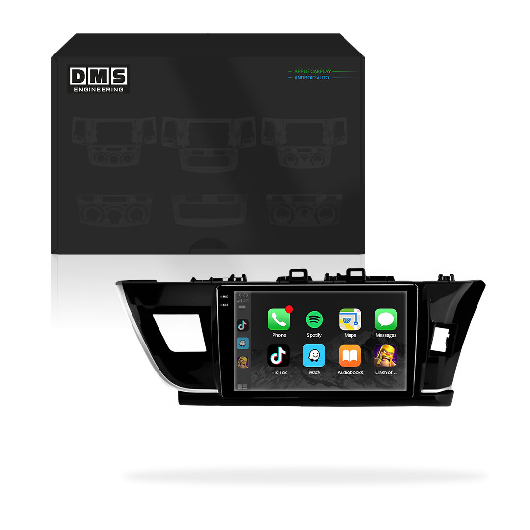 Toyota Corolla E170 Sedan (2013 - 2016) 10.1" 13.3" Wireless Android 16 Head Unit for Apple CarPlay / Android Auto