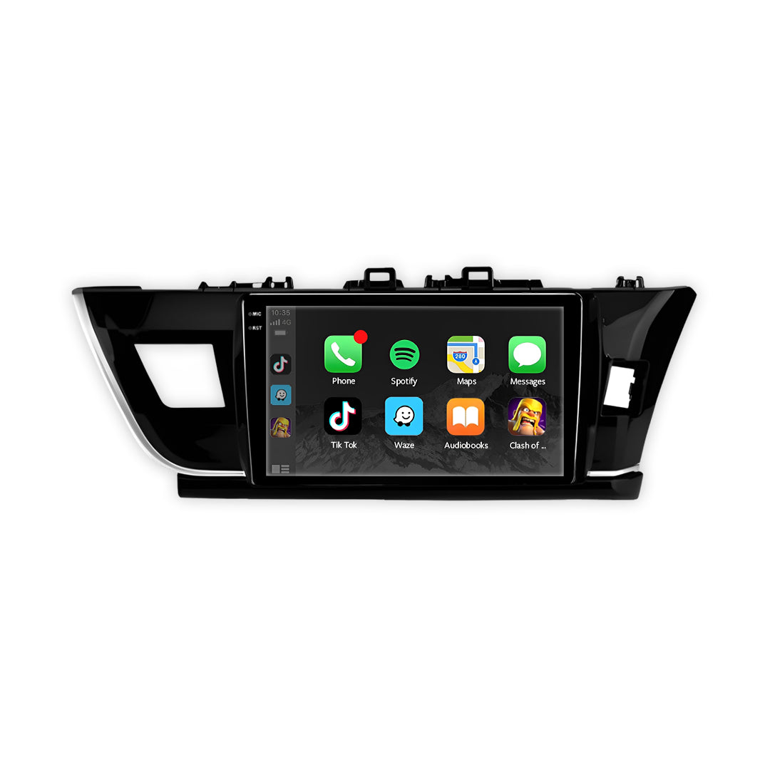 Toyota Corolla E170 Sedan (2013 - 2016) 10.1" 13.3" Wireless Android 16 Head Unit for Apple CarPlay / Android Auto