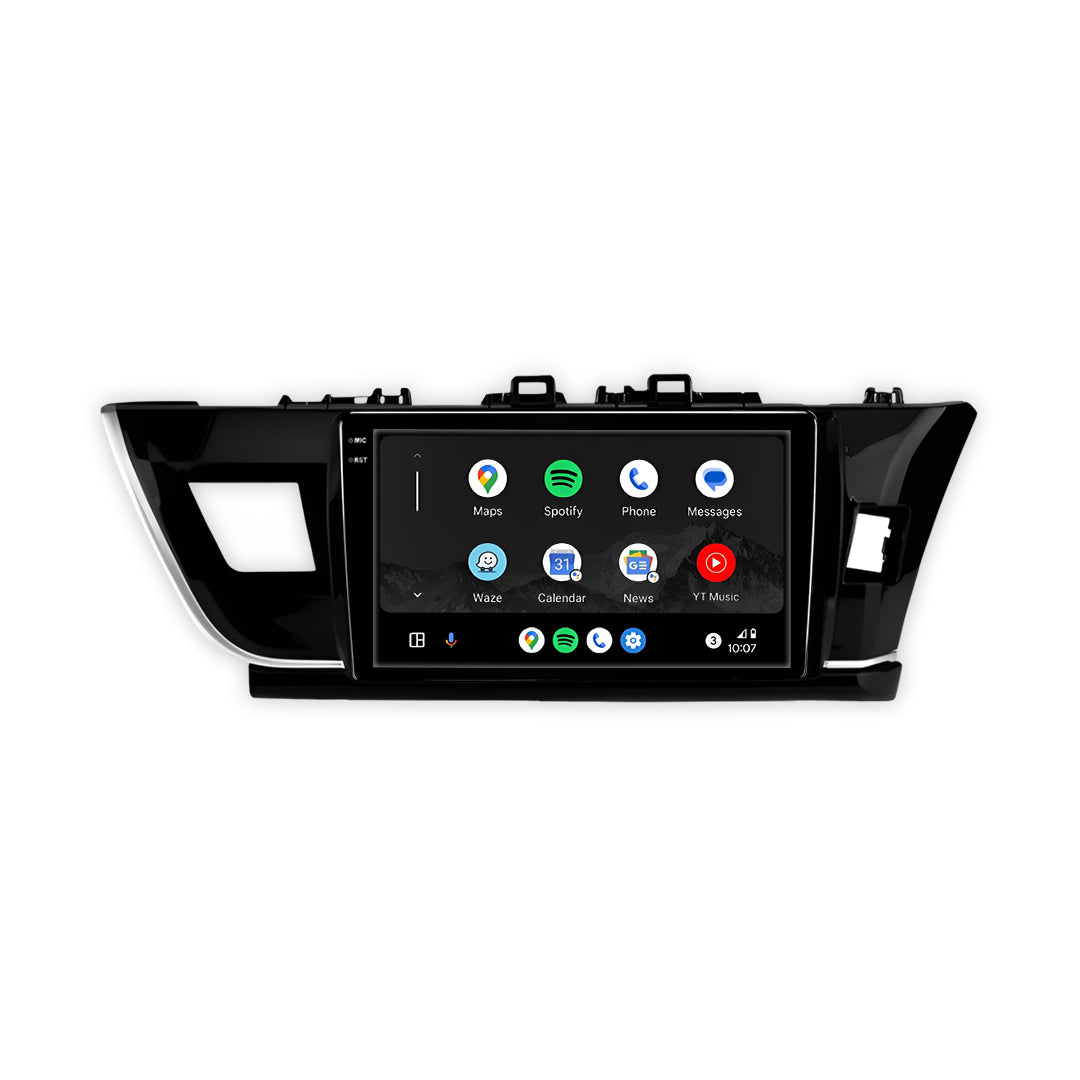 Toyota Corolla E170 Sedan (2013 - 2016) 10.1" 13.3" Wireless Android 16 Head Unit for Apple CarPlay / Android Auto