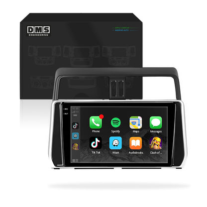 Toyota LandCruiser Prado 150 Series (2017 - 2022) 10" 13.3" Wireless Android 16 Head Unit for Apple CarPlay / Android Auto
