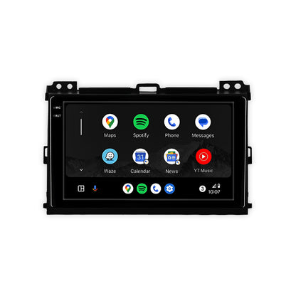 Toyota LandCruiser Prado 120 Series (2003 - 2009) 9" 13.3" Wireless Android 16 Head Unit for Apple CarPlay / Android Auto