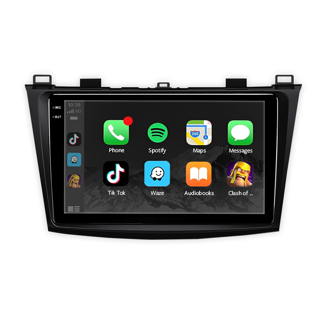 Mazda 3 BL (2010 - 2013) 9" 13.3" Wireless Android 16 Head Unit for Apple CarPlay / Android Auto