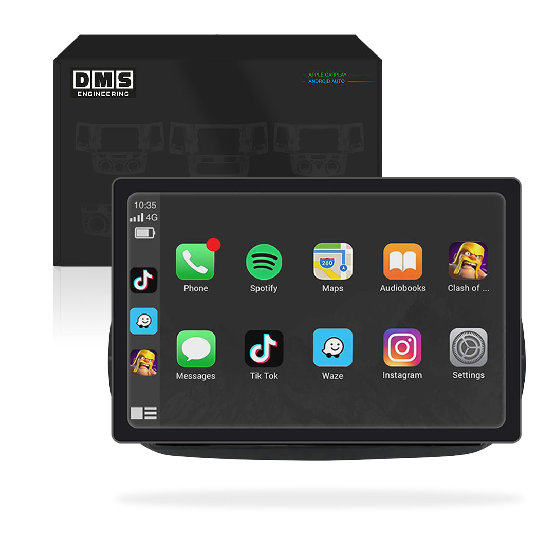Fiat 500 Series 1 (2008 - 2014) 9" 13.3" Wireless Android 16 Head Unit for Apple CarPlay / Android Auto