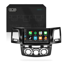 Toyota Hilux N70 (2005 - 2015) 9" 13.3" Wireless Android 16 Head Unit for Apple CarPlay / Android Auto Circular Knob AC Panel
