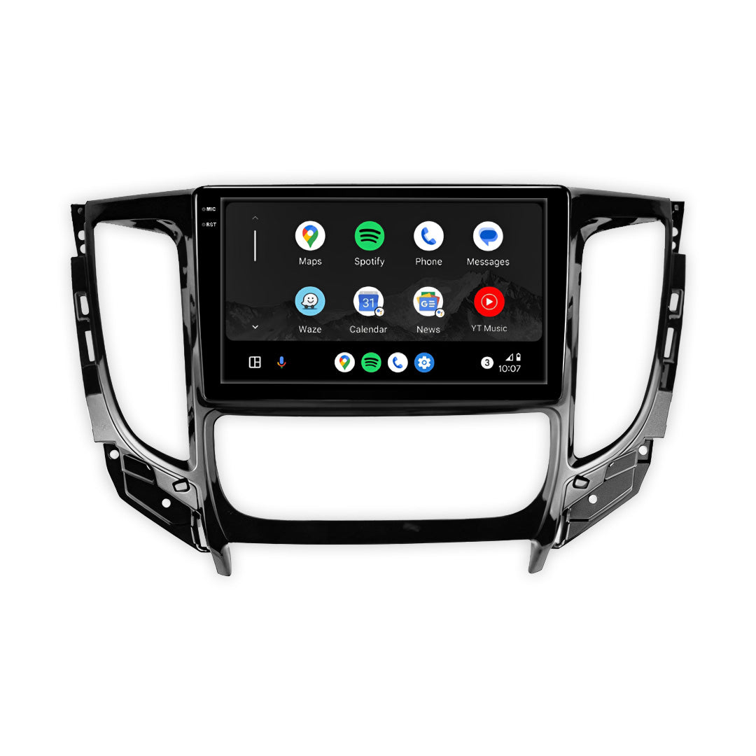 Mitsubishi Triton MQ / MR (2015 - 2019) 9" 13.3" Wireless Android 16 Head Unit for Apple CarPlay / Android Auto Digital AC Panel
