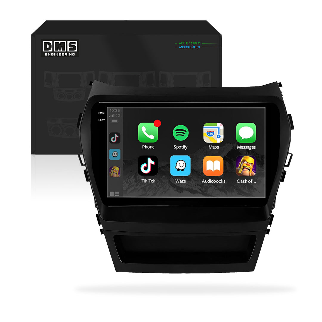 Hyundai Santa Fe DM (2013 - 2018) 9" 13.3" Wireless Android 16 Head Unit for Apple CarPlay / Android Auto Small Factory Screen