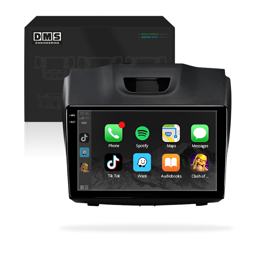 Isuzu MU-X (2012 - 2020) 9" 13.3" Wireless Android 16 Head Unit for Apple CarPlay / Android Auto Roof Screen