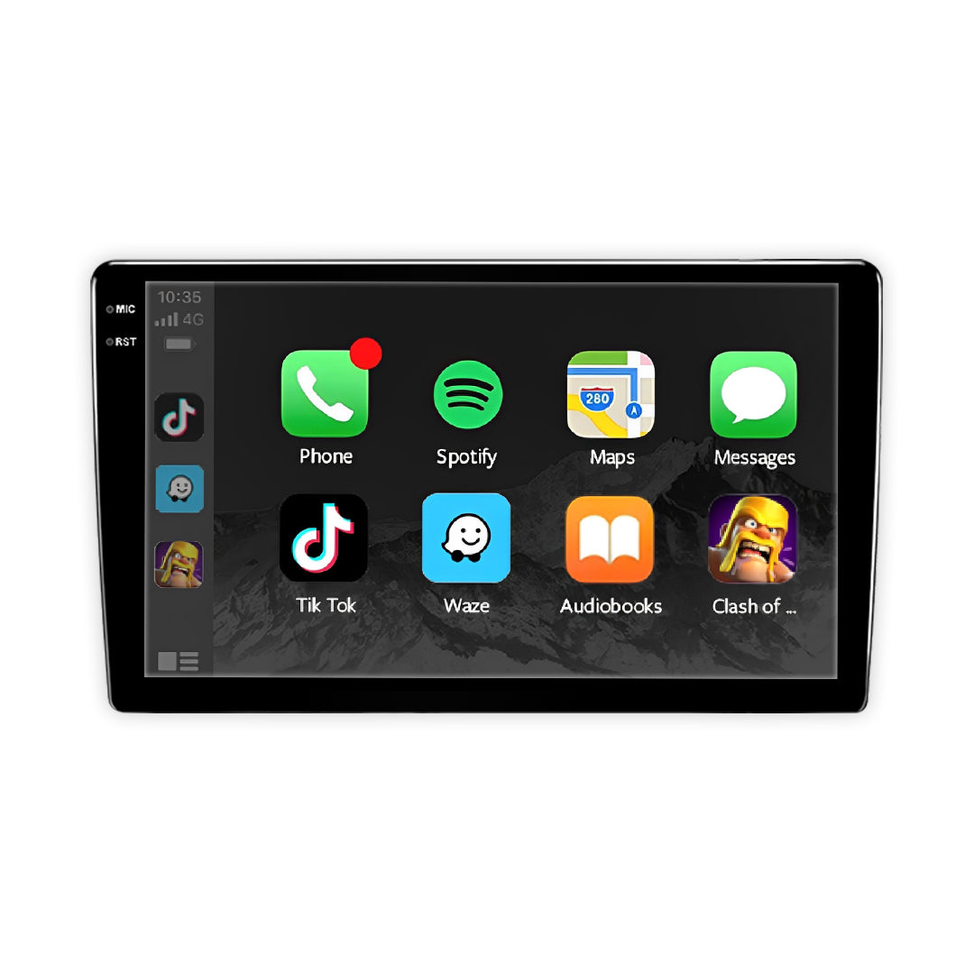 Ford Fiesta WP / WQ (2004 - 2008) 10.1" Double DIN Wireless Android 16 Head Unit for Apple CarPlay / Android Auto