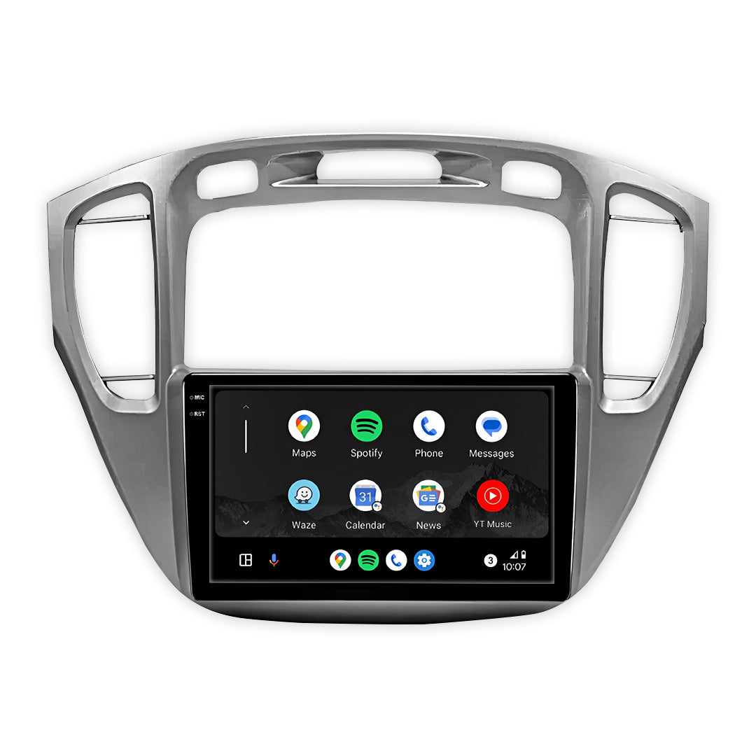 Toyota Kluger XU20 (2001 - 2007) 9" Wireless Android 16 Head Unit for Apple CarPlay / Android Auto