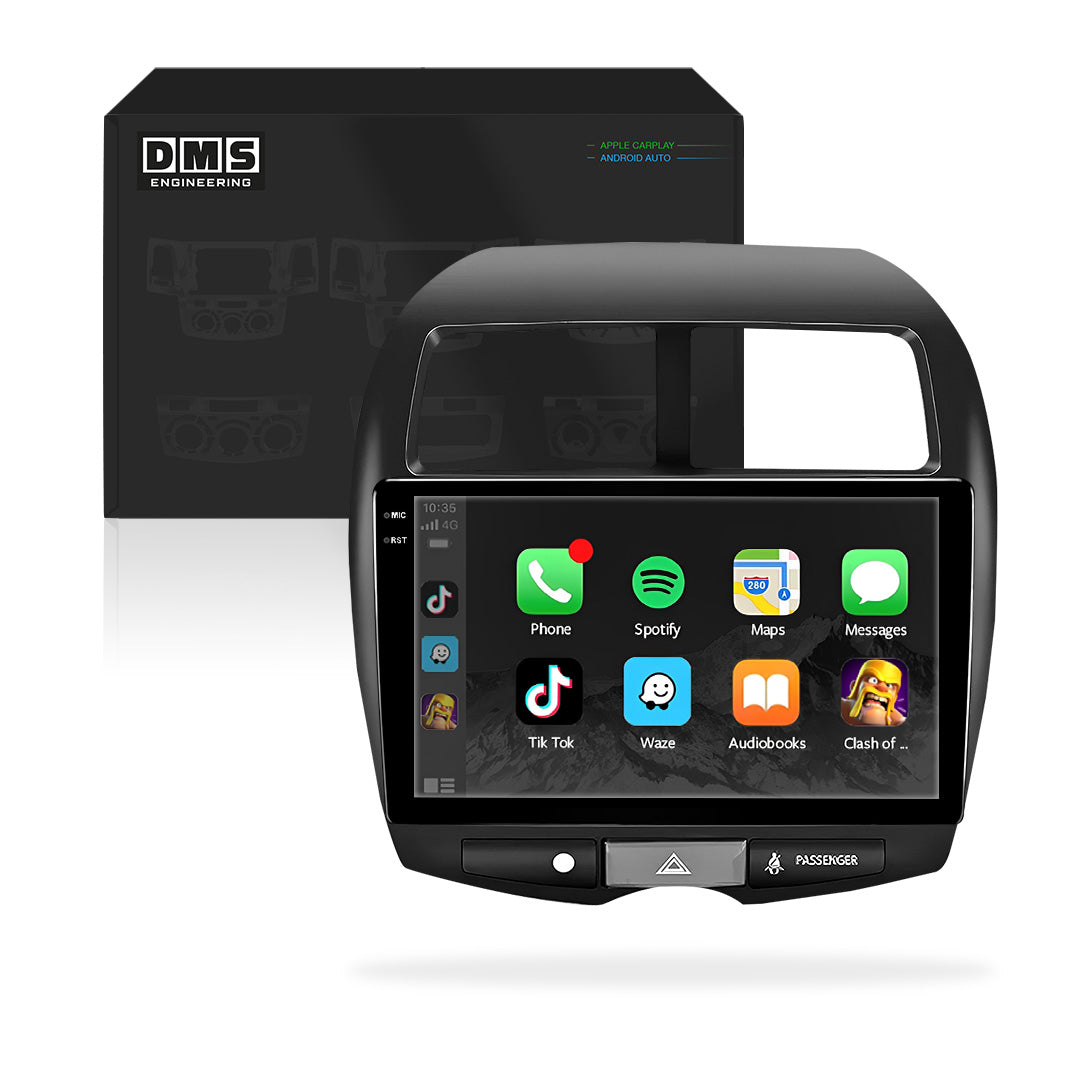 Mitsubishi ASX XA / XB / XC (2010 - 2019) 10" Wireless Android 16 Head Unit for Apple CarPlay / Android Auto