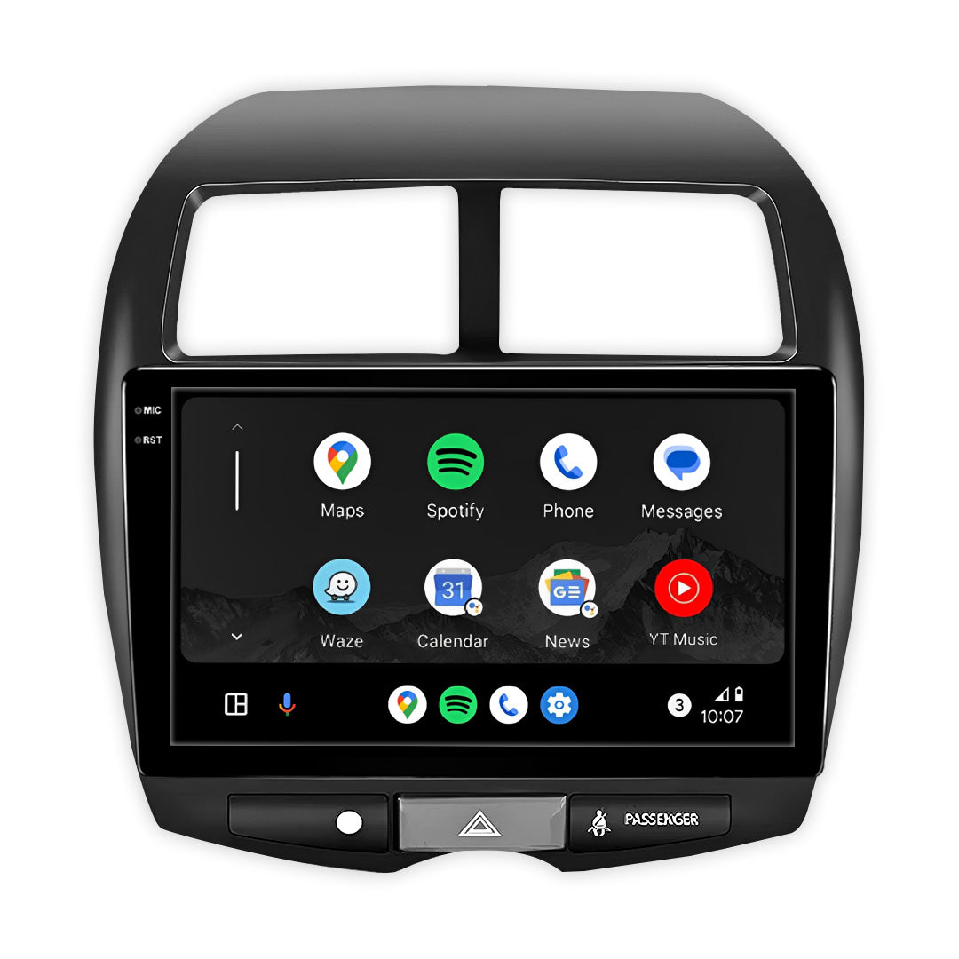 Mitsubishi ASX XA / XB / XC (2010 - 2019) 10" Wireless Android 16 Head Unit for Apple CarPlay / Android Auto
