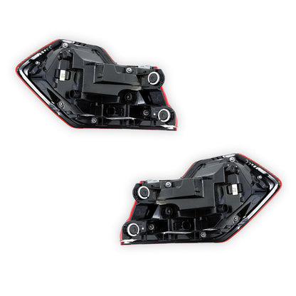 Audi A1 8X (2019 - 2025) Genuine Clear / Red LED Tail Lights LH + RH