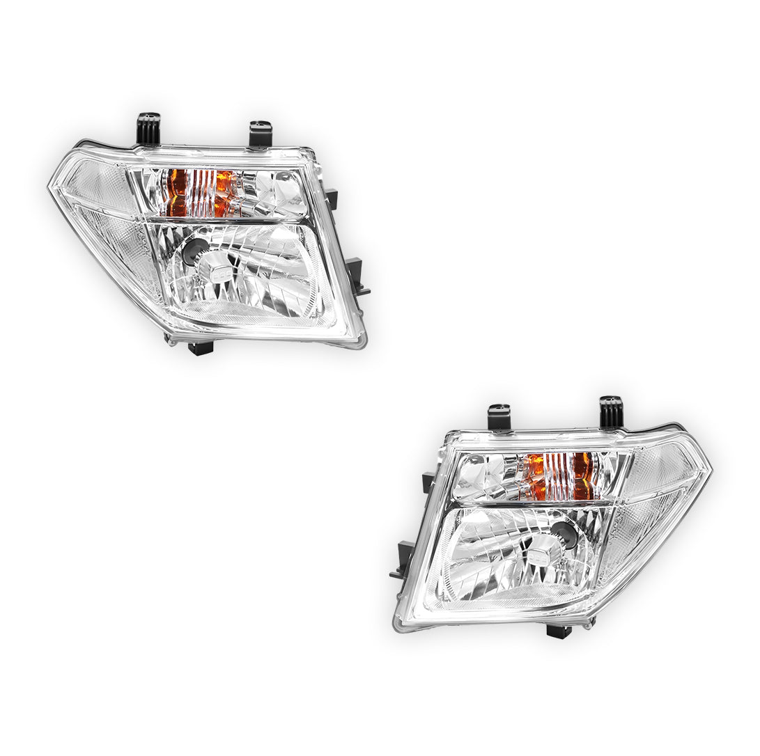 Nissan Navara D40 (2005 - 2010) Headlights LH + RH
