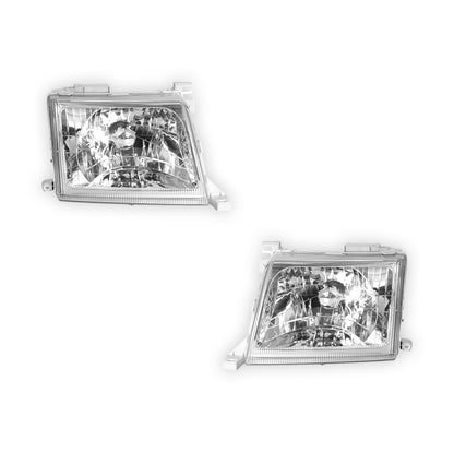 Nissan Navara D22 (1999 - 2001) Headlights LH + RH