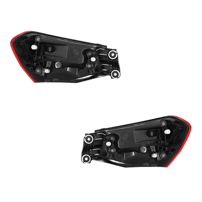 Audi A3 8V (2020 - 2025) Genuine Red / Black Outer Tail Lights LH + RH