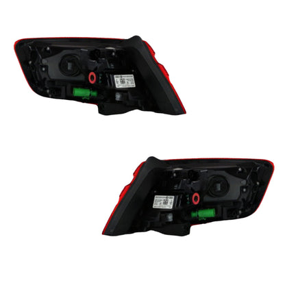 Audi A3 8V (2016 - 2020) Genuine Red / Black Tail Lights LH + RH