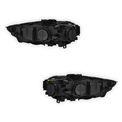 Audi A3 8V (2016 - 2020) Genuine Chrome Black HID Headlights LH + RH