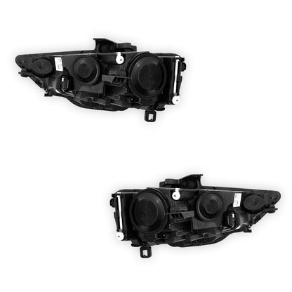 Audi A3 8V (2013 - 2016) Genuine Clear Black Halogen Headlights LH + RH