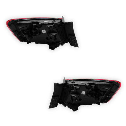 Audi A3 8V (2013 - 2016) Genuine Black Red LED Tail Lights LH + RH