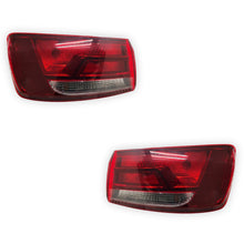 Audi A3 8V (2013 - 2016) Genuine Clear Red Tail Lights LH + RH