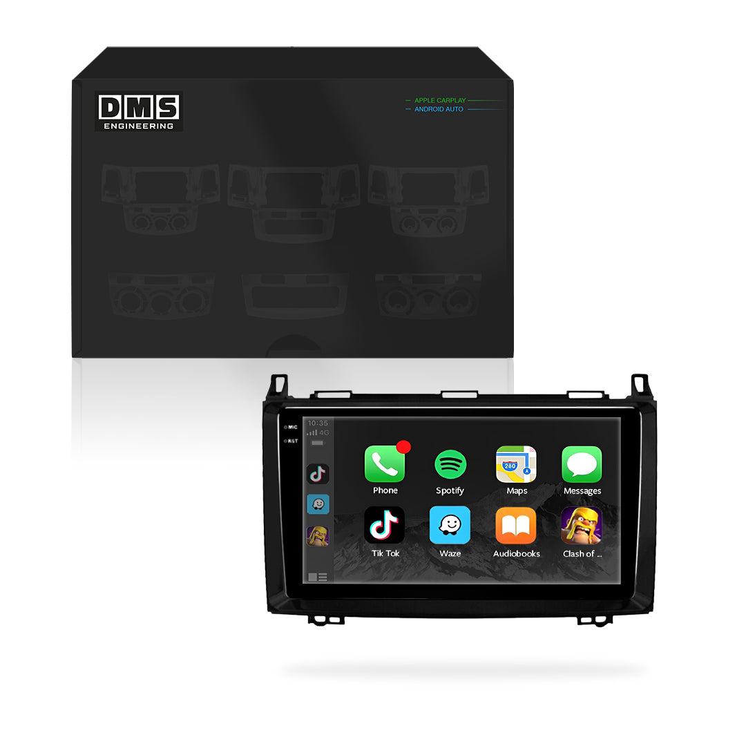 Mercedes-Benz V-Class / Vito / Viano / W639 (2006 - 2014) 9" Wireless Android 16 Head Unit for Apple CarPlay / Android Auto