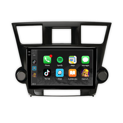 Toyota Kluger XU40 (2009 - 2014) 9" Wireless Android 16 Head Unit for Apple CarPlay / Android Auto