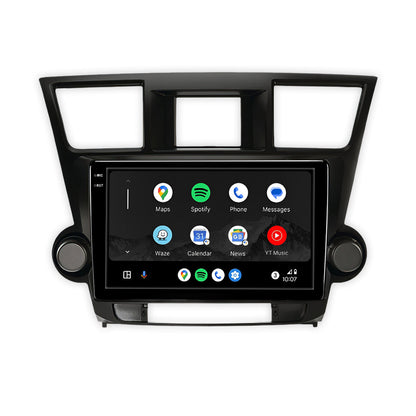 Toyota Kluger XU40 (2009 - 2014) 9" Wireless Android 16 Head Unit for Apple CarPlay / Android Auto