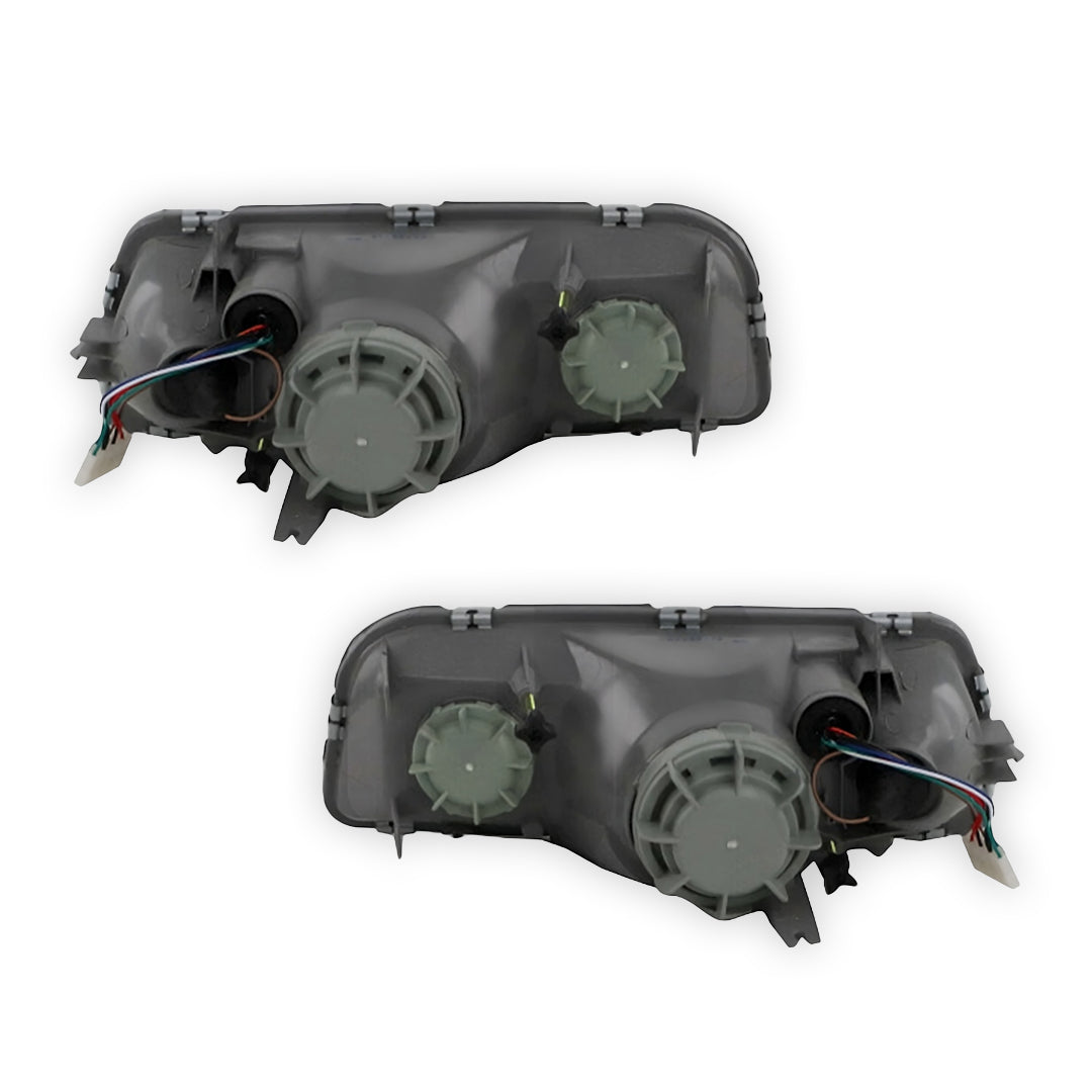 Ford FPV FG Series 1 (2008 - 2011) Black Non-Projector Headlights LH + RH