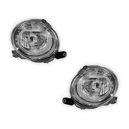 Fiat 500 Series 1 (2008 - 2015) Non-Xenon Upper Headlights LH + RH