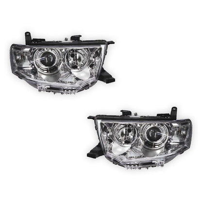 Mitsubishi Challenger PB (2009 - 2013) Genuine Non-Xenon Headlights LH + RH