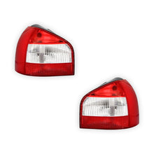 Audi A3 8L (1996 - 2003) Red / White OEM Style Tail Lights LH + RH